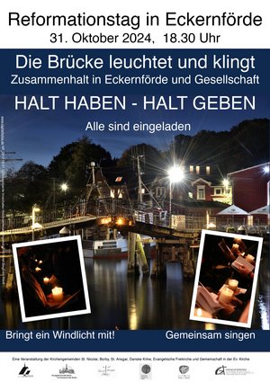 Ein Plakat mit einem Foto und den Daten der Veranstaltung